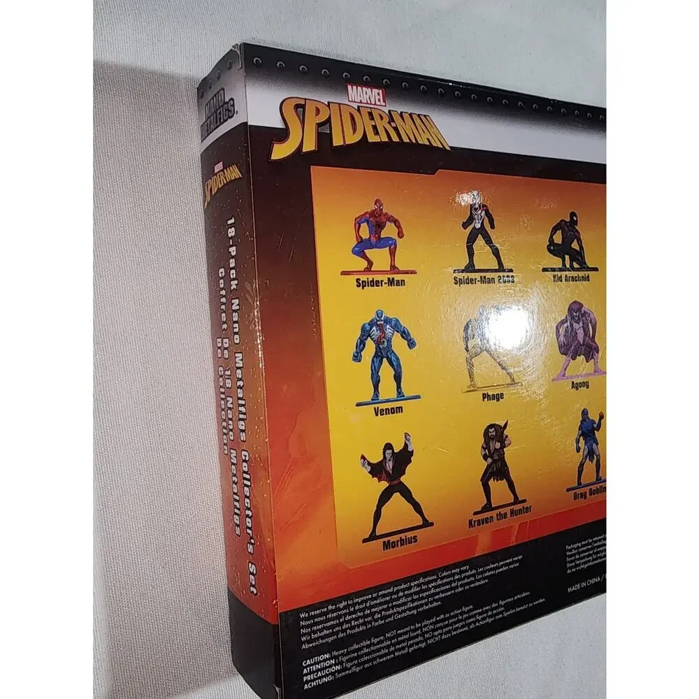 Spider-Man diecast figures Nano metalfigs series 9
